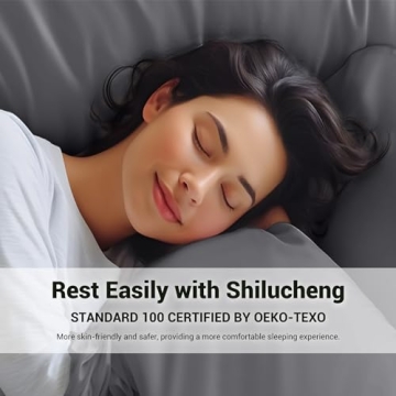 Shilucheng Queen Sheet Set - Cooling Bamboo Blend Sheets