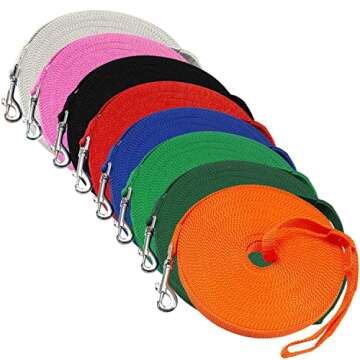 Downtown Pet Supply - Long Dog Leash - Dog Training Leash - Recall & Obedience Dog Training Tools - ...