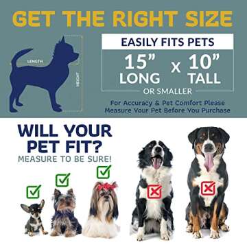 Katziela Airline-Approved Pet Carrier for Small Pets