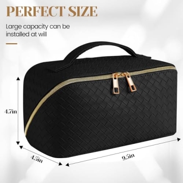 SFXULIX Waterproof Large Cosmetic Travel Bag for Women