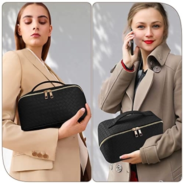 SFXULIX Waterproof Large Cosmetic Travel Bag for Women