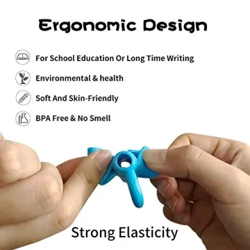 KOABBIT Pencil Grips for Kids Ergonomic Writing Aid 3 Pack