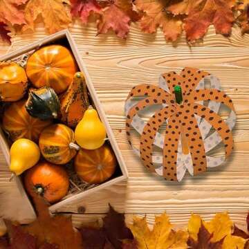 Vibrant 6 Rolls Halloween Grosgrain Ribbons for Decor