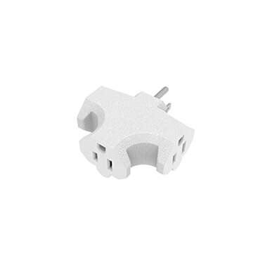 Versatile oviitech Three Plug Outlet Adapter for Home and Travel