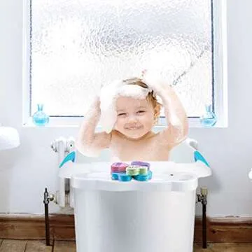 JOYIN 12 Pack Heart Bath Bombs for Valentine's Day Gifts