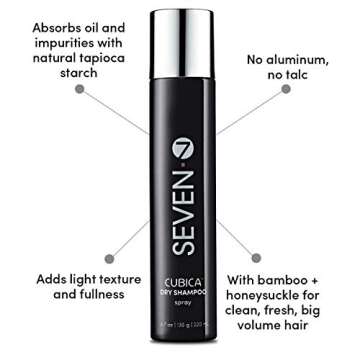 SEVEN Cubica Dry Shampoo Spray, 4.7 fl. oz.