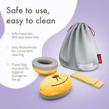 Alpine Muffy Baby Ear Protection for Babies and Toddlers up to 36 Months - CE & ANSI Certified - Noise Reduction Earmuffs - Comfortable Baby Headphones Against Hearing Damage & Improves Sleep - Yellow