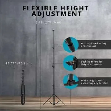 Flashpoint 9' Air-Cushion Heavy-Duty AutoStand Pro