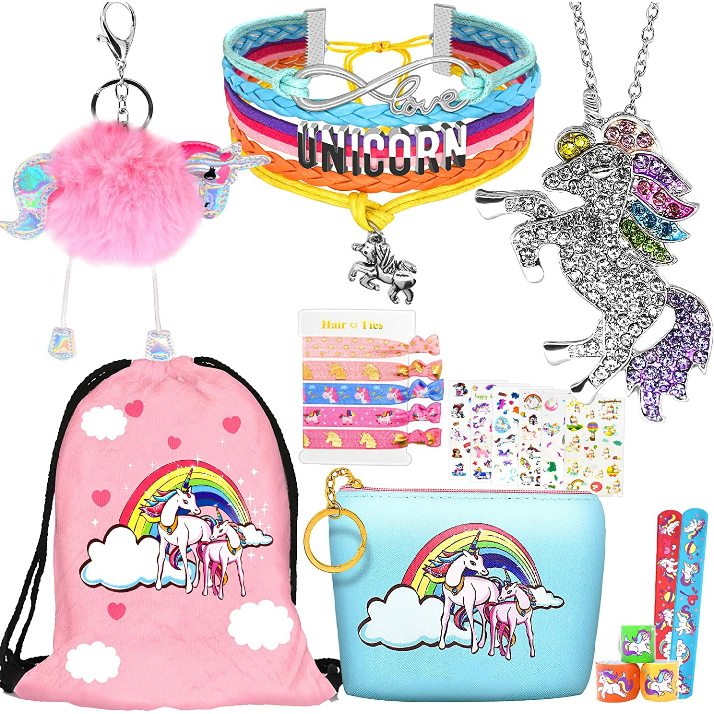 Hevout Unicorn Gifts Set - Jewelry & Accessories for Girls