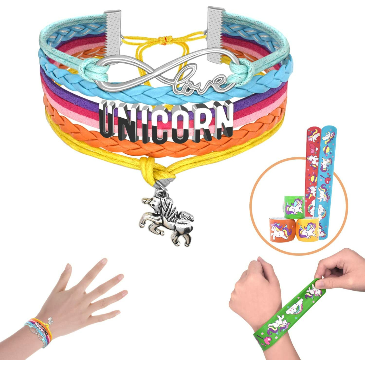 Hevout Unicorn Gifts Set - Jewelry & Accessories for Girls