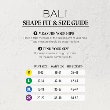 Bali Women's Breathe Lace Shaping Brief - Comfortable Control Panty