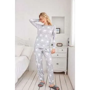 Ekouaer Women's Sleepwear Pajama Set - Soft & Stylish