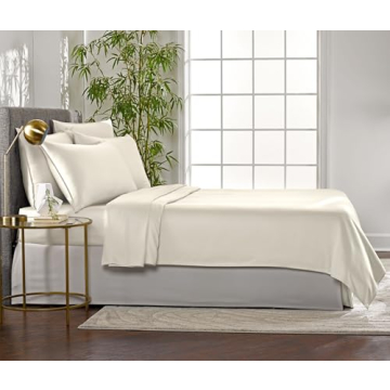 King Bamboo Sheets, 100% Organic Viscose, Luxurious & Cooling