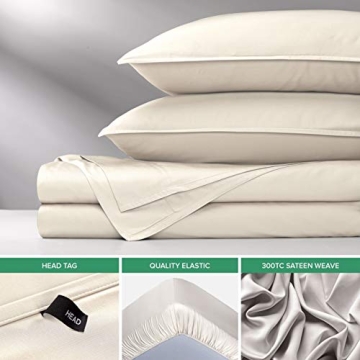 King Bamboo Sheets, 100% Organic Viscose, Luxurious & Cooling