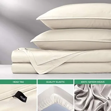 King Bamboo Sheets, 100% Organic Viscose, Luxurious & Cooling