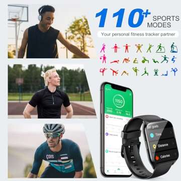 Smart Watch with Call Features & Health Tracker for All