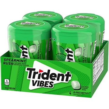 Trident Vibes Spearmint Sugar Free Gum - 160 Pieces