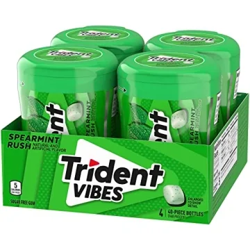 Trident Vibes Spearmint Sugar Free Gum - 160 Pieces