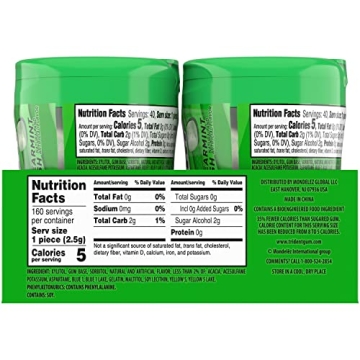 Trident Vibes Spearmint Sugar Free Gum - 160 Pieces