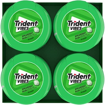 Trident Vibes Spearmint Sugar Free Gum - 160 Pieces