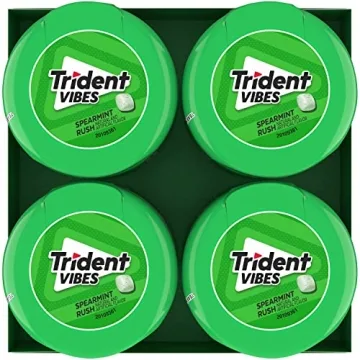 Trident Vibes Spearmint Sugar Free Gum - 160 Pieces