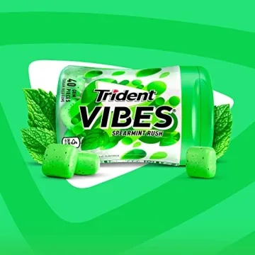 Trident Vibes Spearmint Sugar Free Gum - 160 Pieces