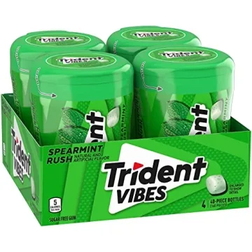 Trident Vibes Spearmint Sugar Free Gum - 160 Pieces