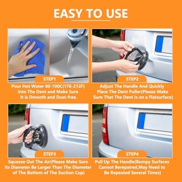 JONURMAFY 3 Pack Car Dent Remover Tool for Repairs