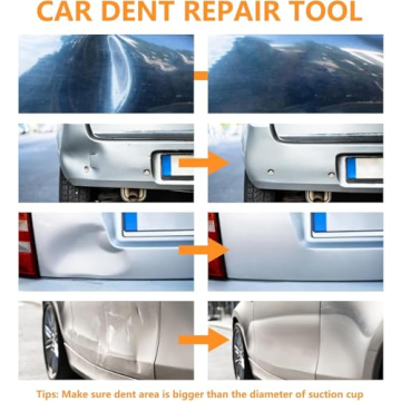 JONURMAFY 3 Pack Car Dent Remover Tool for Repairs