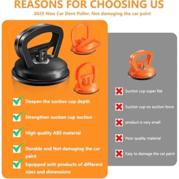 JONURMAFY 3 Pack Car Dent Remover Tool for Repairs