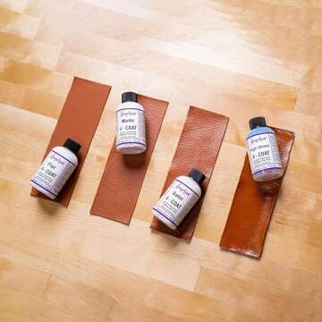 Angelus Matte 4-Coat Scratch-Resistant Leather Sealer – Durable, Flexible, Clear Coat Protection for Leather Shoes, Bags, Jackets & More - Matte Finish - 4 Fl Oz