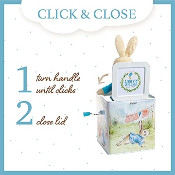 Beatrix Potter Peter Rabbit Jack-in-The-Box Classic Toy