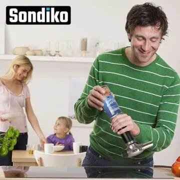 Sondiko Butane Refill, 175 ml, Butane Fuel Refill, Lighter Fluid Refill Canister, Butane Refill for Torch Lighter, Butane Torch, Kitchen Blow Torch(1 Can)