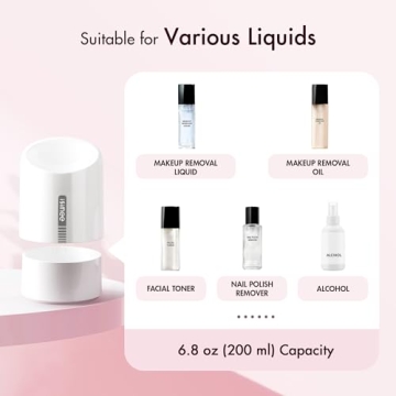 iSiMEE Automatic Makeup Remover Dispenser for Smooth Use