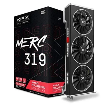 Premium XFX Speedster MERC319 AMD Radeon RX 6700 XT 12GB GDDR6 Gaming Graphics Card