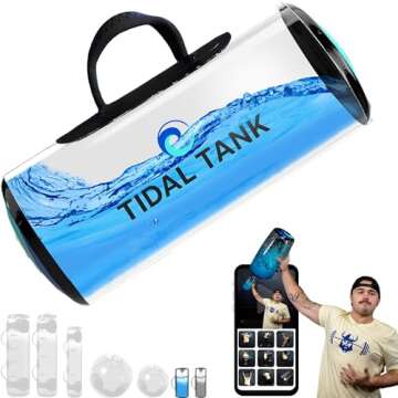 Tidal Tank - Original Aqua Bag Kettle Bell - Training Power Bag with Water Weight - Ultimate core an...