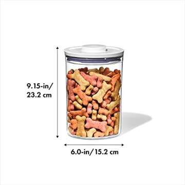 OXO Good Grips Pet POP Container - Airtight Storage for Dog & Cat Food (3.3 Qt)