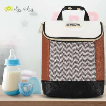 Itzy Ritzy Insulated Bottle Bag for Stylish Parents