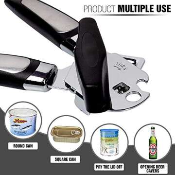 Reliable Zalik Manual Can Opener for Easy Kitchen Use