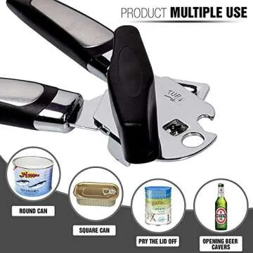 Reliable Zalik Manual Can Opener for Easy Kitchen Use