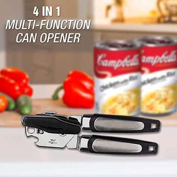 Reliable Zalik Manual Can Opener for Easy Kitchen Use