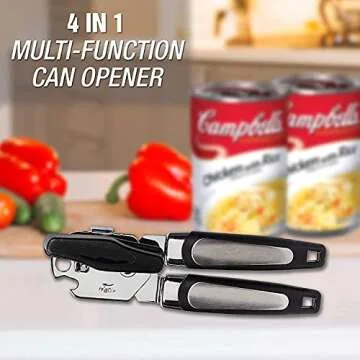 Reliable Zalik Manual Can Opener for Easy Kitchen Use