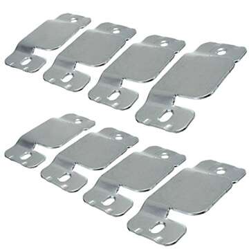 PAXCOO 8 Pcs Metal Sectional Sofa Connectors for Stability