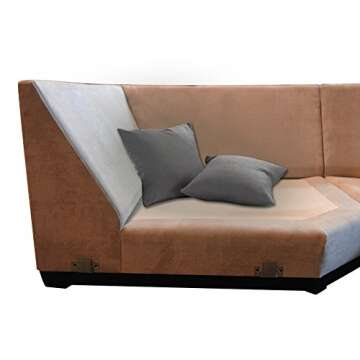 PAXCOO 8 Pcs Metal Sectional Sofa Connectors for Stability