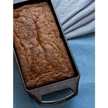 Lodge Cast Iron Loaf Pan for Perfect Baking