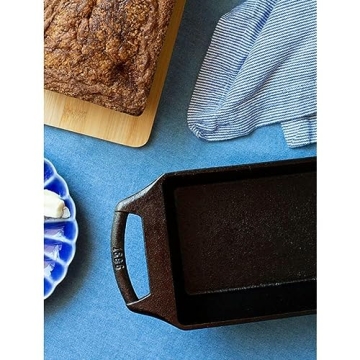 Lodge Cast Iron Loaf Pan for Perfect Baking