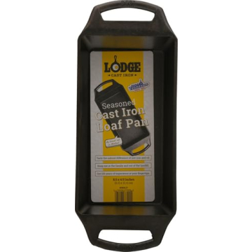 Lodge Cast Iron Loaf Pan for Perfect Baking