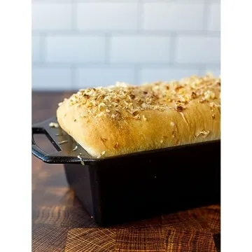Lodge Cast Iron Loaf Pan for Perfect Baking