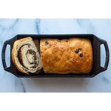 Lodge Cast Iron Loaf Pan for Perfect Baking