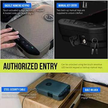 Buy VAULTEK LifePod 2.0 Portable Waterproof Lock Box